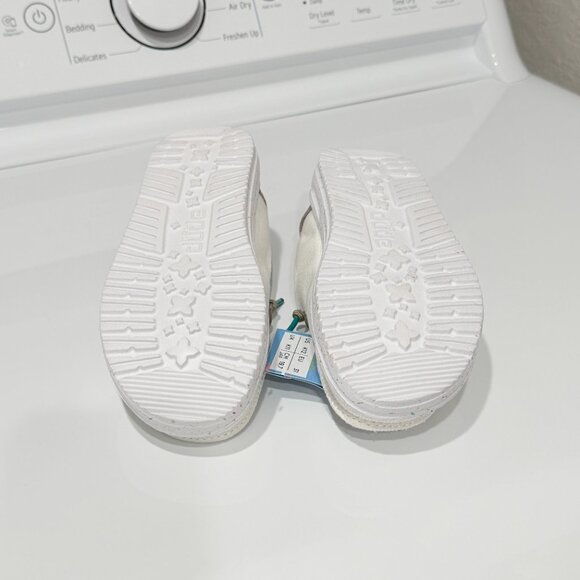 Hey Dude Wendy Youth Disco White Size K12 - Picture 10 of 14